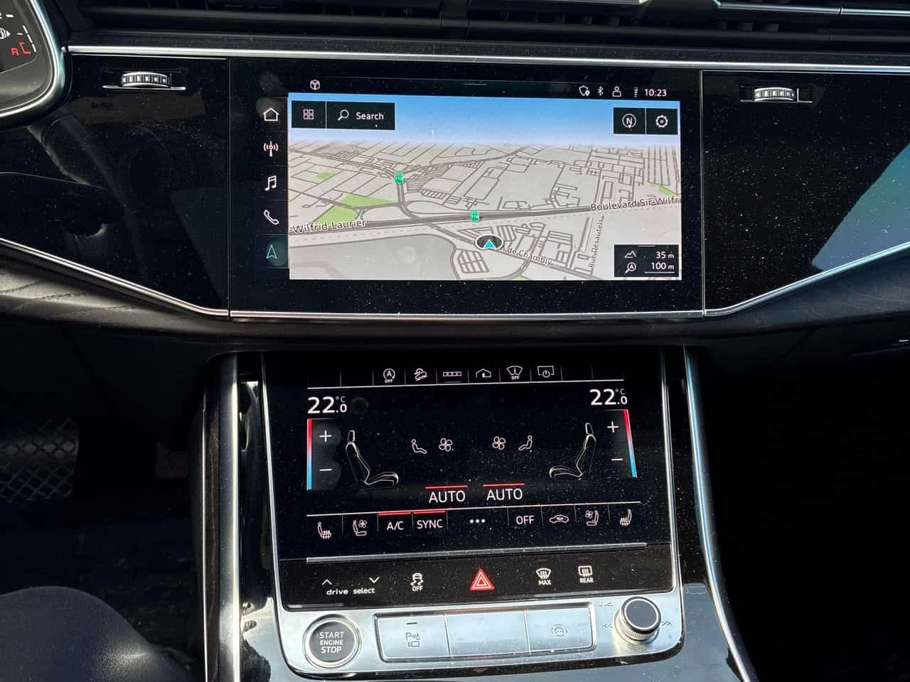 Audi Q8 | Technik | DISTRONIC | HUD | 360 | ОБДУХВАНЕ | , снимка 9 - Автомобили и джипове - 54617523