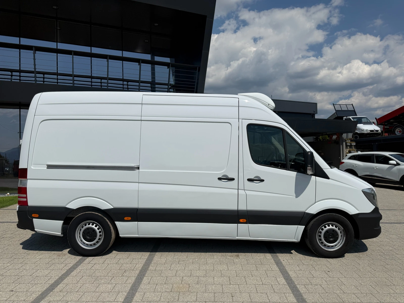 Mercedes-Benz Sprinter 316CDI Хладилен + ток Клима Euro 5 L2H2 , снимка 8 - Бусове и автобуси - 55615103