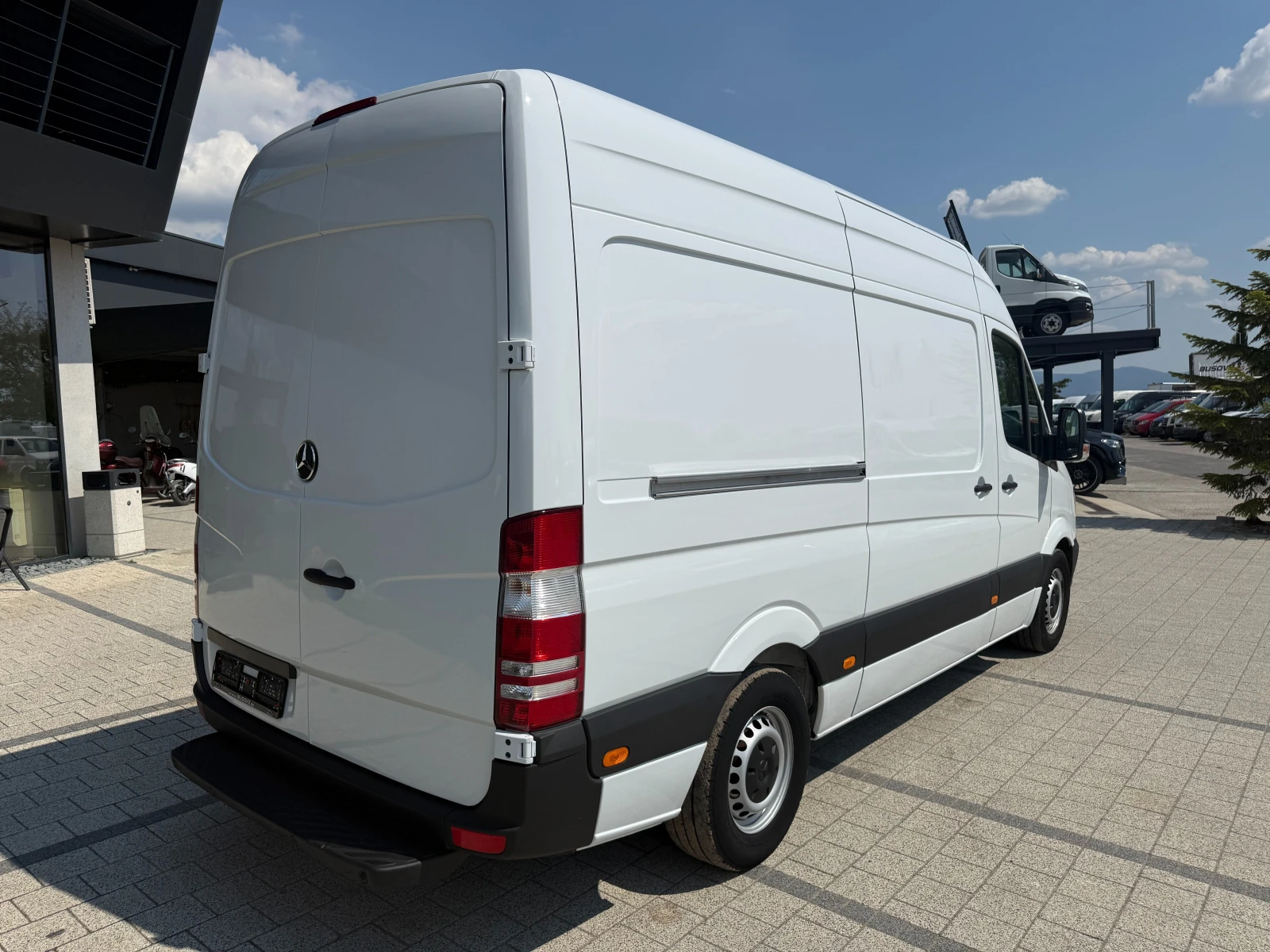Mercedes-Benz Sprinter 316CDI Хладилен + ток Клима Euro 5 L2H2 , снимка 7 - Бусове и автобуси - 55615103