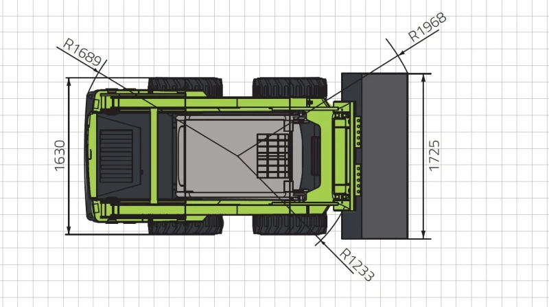 Мини челни товарачи ZOOMLION ZS090V, снимка 3 - Индустриална техника - 52514736