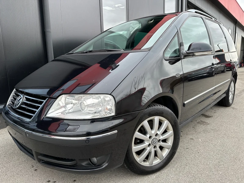 VW Sharan 1.9TDI 4motion Подгрев, Ксенон, Парктр.Автопилот, снимка 1 - Автомобили и джипове - 47931107