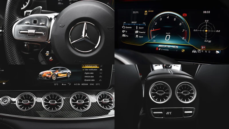 Mercedes-Benz AMG GT 63 4MATIC+ MCT Speedshift, снимка 16 - Автомобили и джипове - 50874628