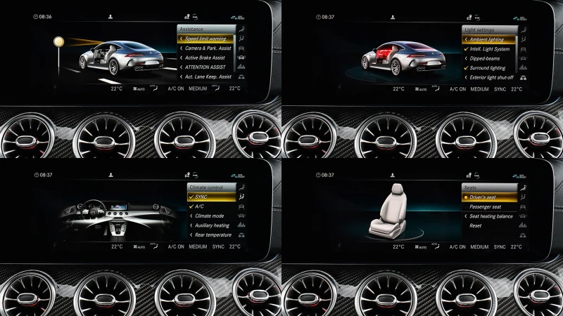 Mercedes-Benz AMG GT 63 4MATIC+ MCT Speedshift, снимка 12 - Автомобили и джипове - 50874628