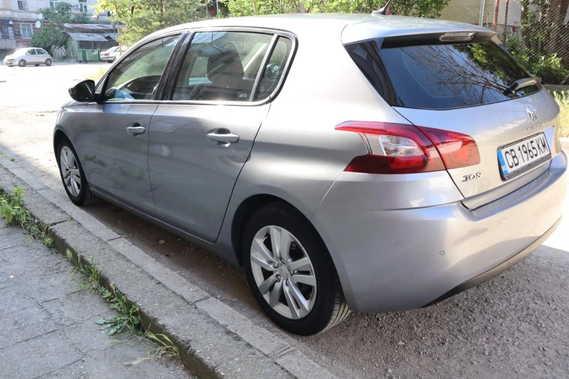 Peugeot 308 1.6 120к.с. blueHDI, снимка 6 - Автомобили и джипове - 51409455