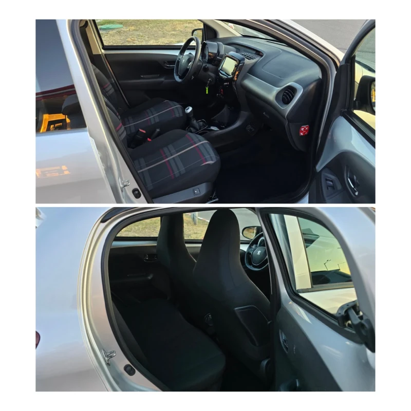 Peugeot 108 НАВИ-2015 Г-НАВИГАЦИЯ-КЛИМАТРОНИК, снимка 12 - Автомобили и джипове - 51810627
