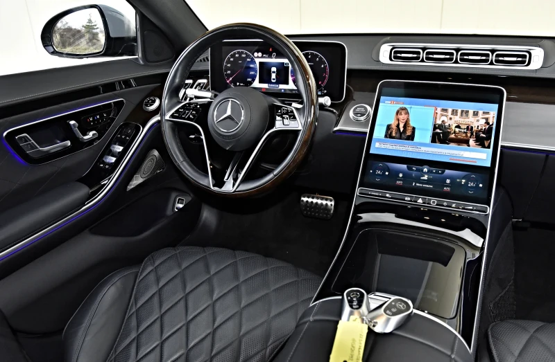 Mercedes-Benz S 580 4M TV AMG Optik LONG 360 DIGITAL LIGHT 3DBURMESTER, снимка 11 - Автомобили и джипове - 53565516