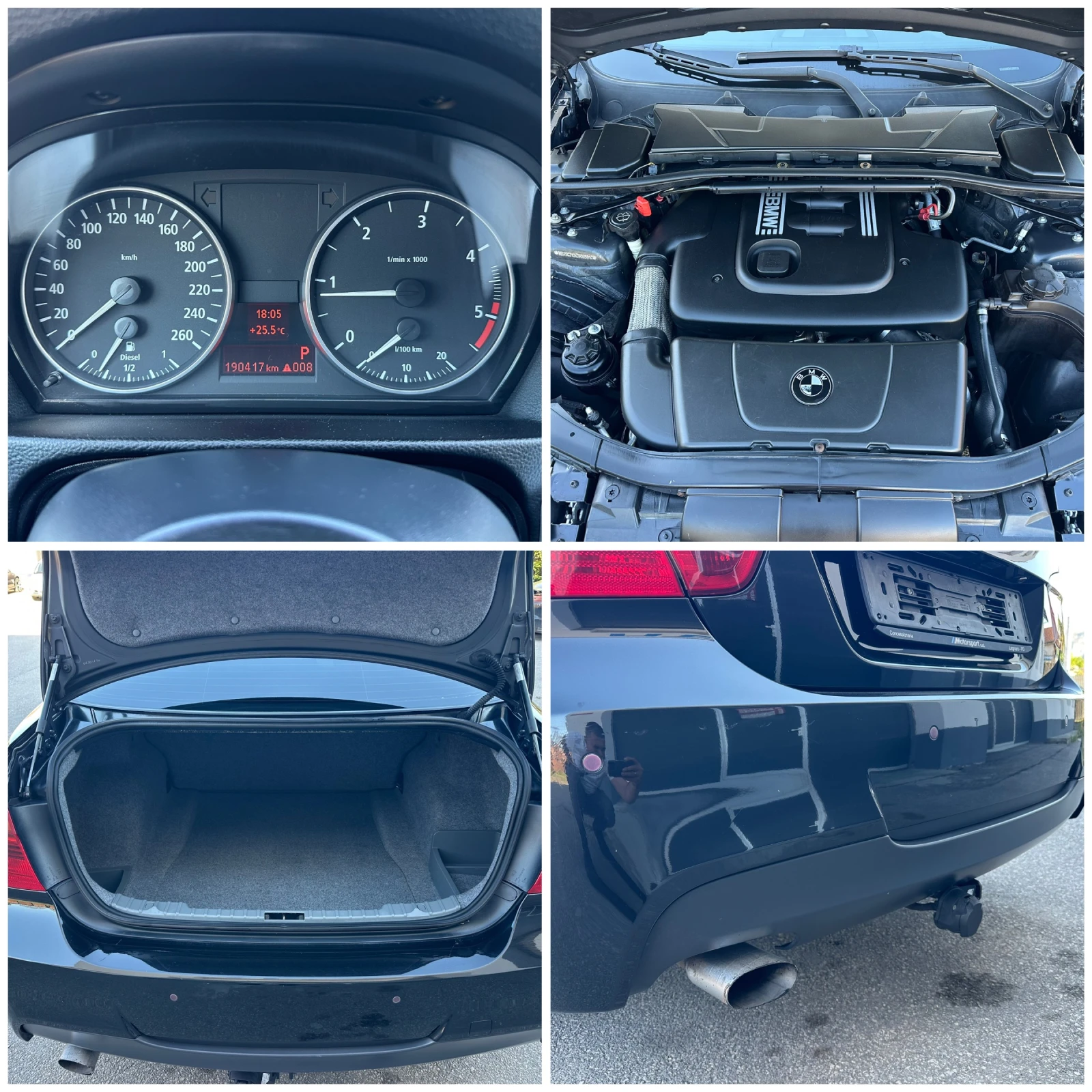 BMW 320 2.0D M-Pack Автоматик Италия, снимка 16 - Автомобили и джипове - 54429795