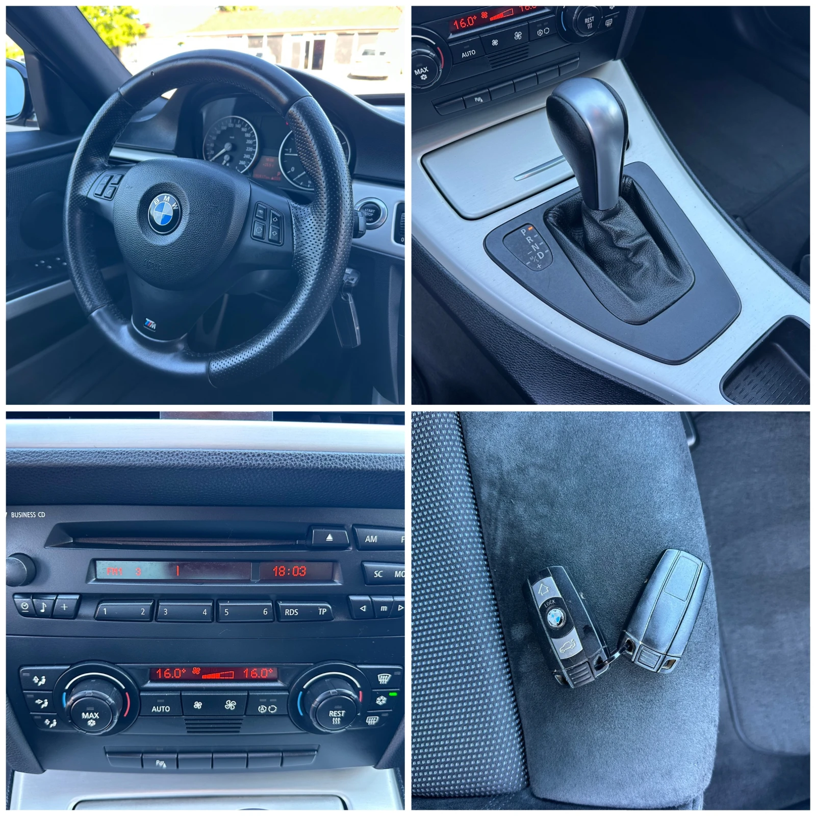 BMW 320 2.0D M-Pack Автоматик Италия, снимка 15 - Автомобили и джипове - 54429795