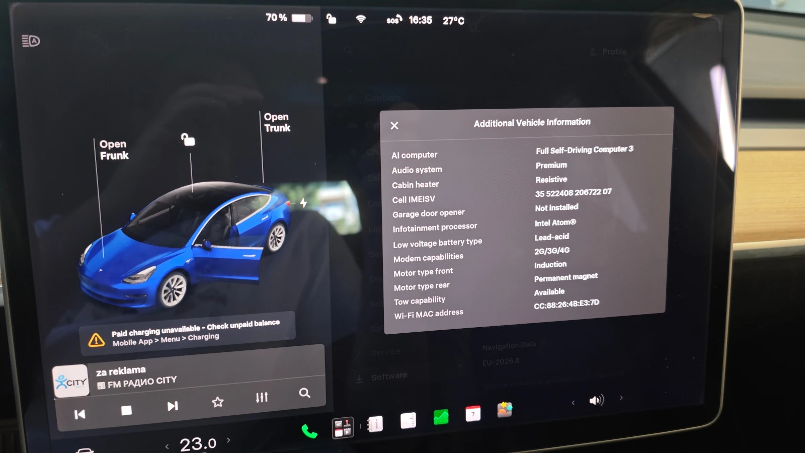 Tesla Model 3 Long Range AWD, снимка 15 - Автомобили и джипове - 55751835