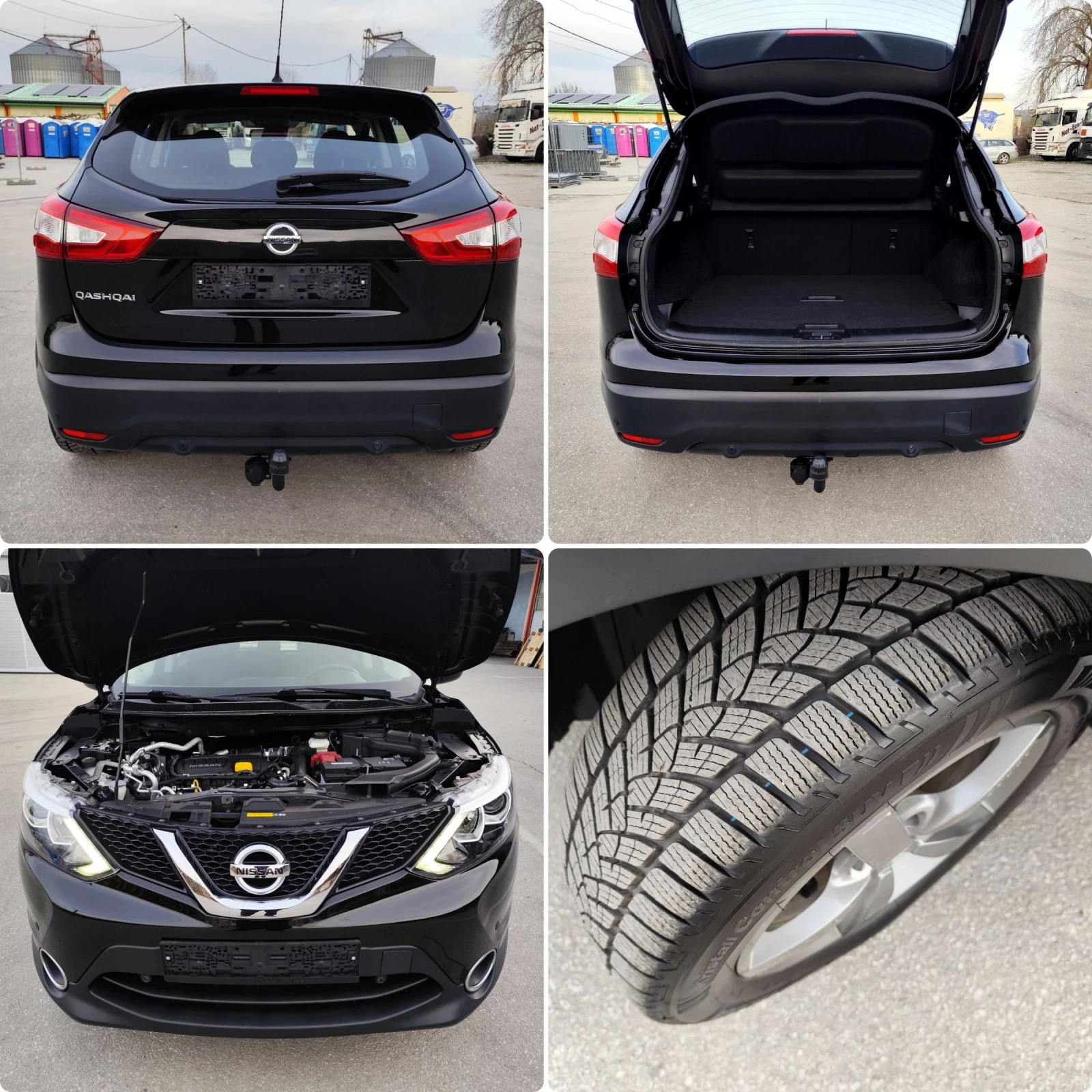 Nissan Qashqai 1.6DCI-4x4-LED-NAVI-КАМЕРА-ПОДГРЯВАНЕ-EURO-6, снимка 9 - Автомобили и джипове - 53772252