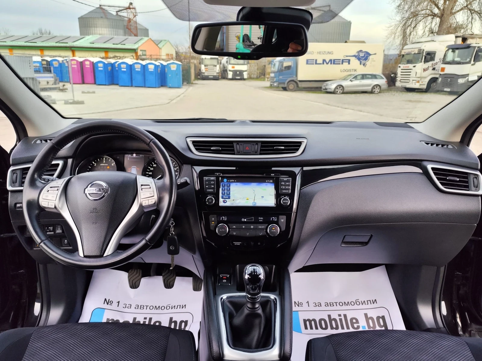Nissan Qashqai 1.6DCI-4x4-LED-NAVI-КАМЕРА-ПОДГРЯВАНЕ-EURO-6, снимка 12 - Автомобили и джипове - 53772252
