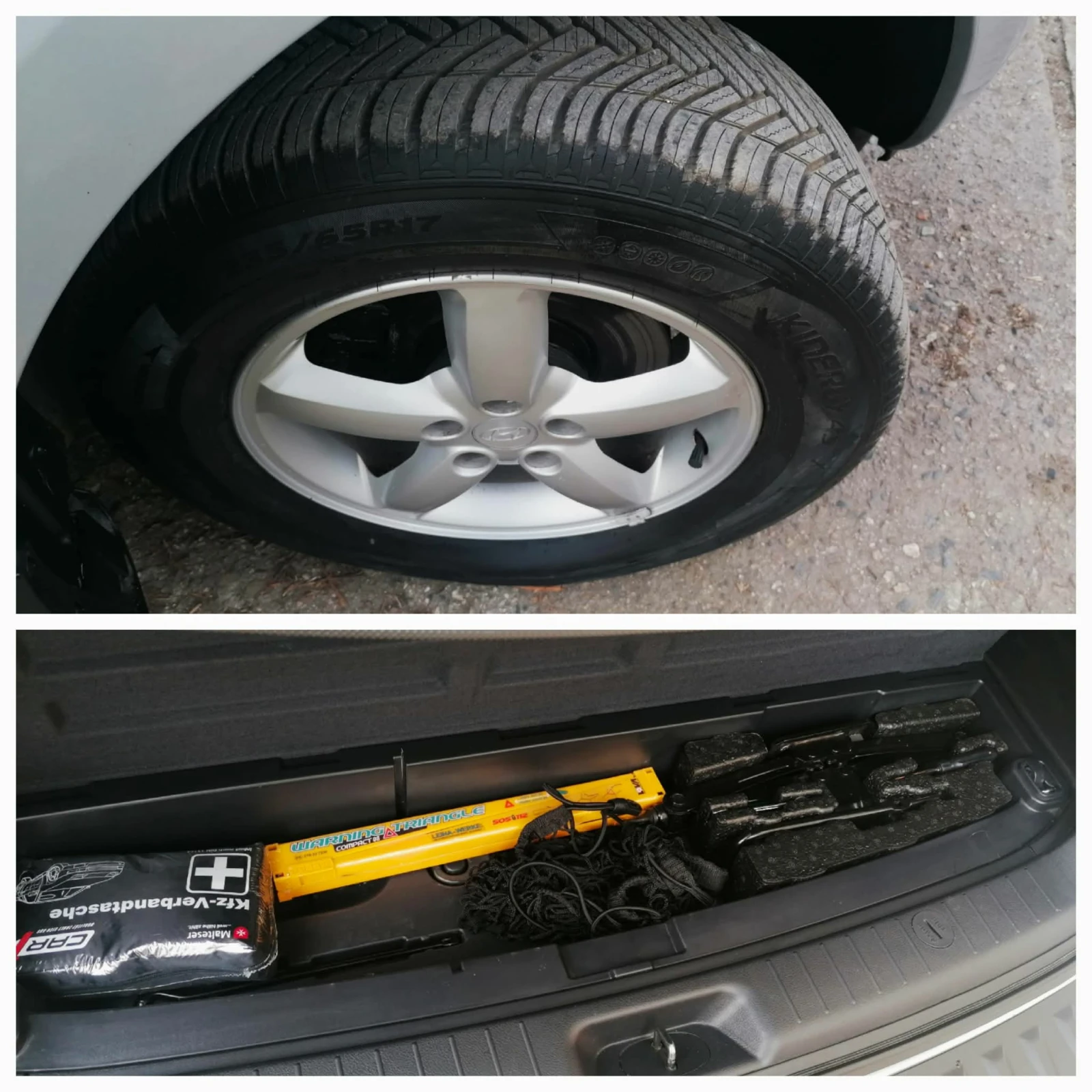 Hyundai Santa fe 4х4 Бензин-ГАЗ 2.7 Германия TUV, снимка 14 - Автомобили и джипове - 53953764