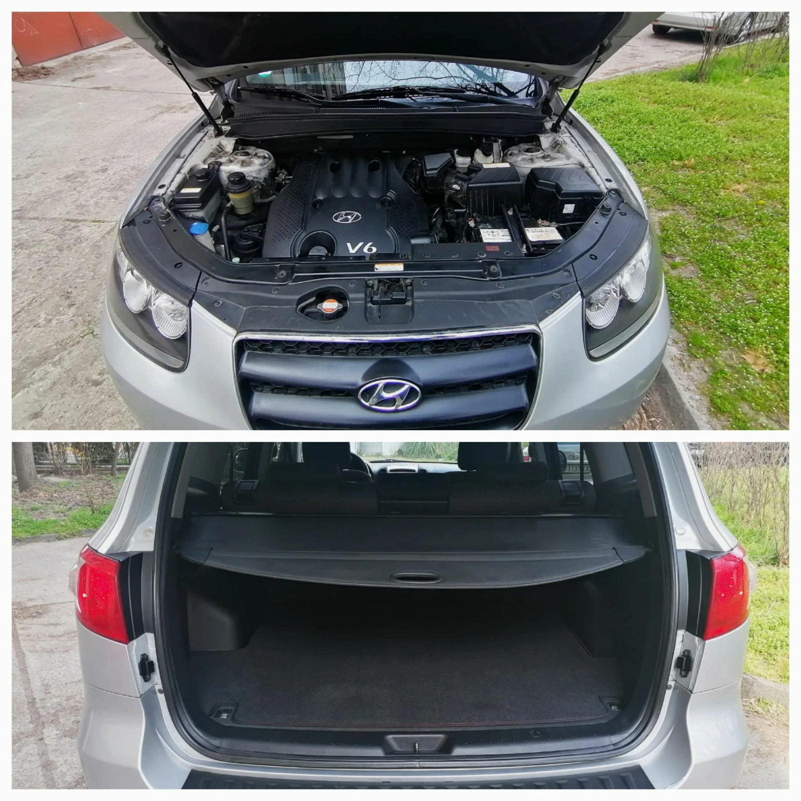 Hyundai Santa fe 4х4 Бензин-ГАЗ 2.7 Германия TUV, снимка 13 - Автомобили и джипове - 53953764