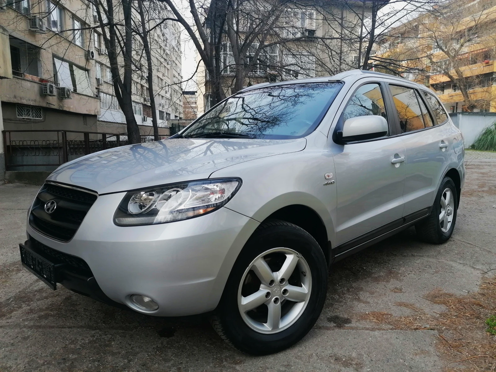 Hyundai Santa fe 4х4 Бензин-ГАЗ 2.7 Германия TUV, снимка 4 - Автомобили и джипове - 53953764