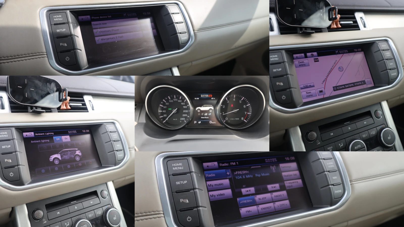 Land Rover Range Rover Evoque 2.0T Si4 AWD KAM Meridian PANO Memory SzH iCarbg | Mobile.bg � ����������� 13