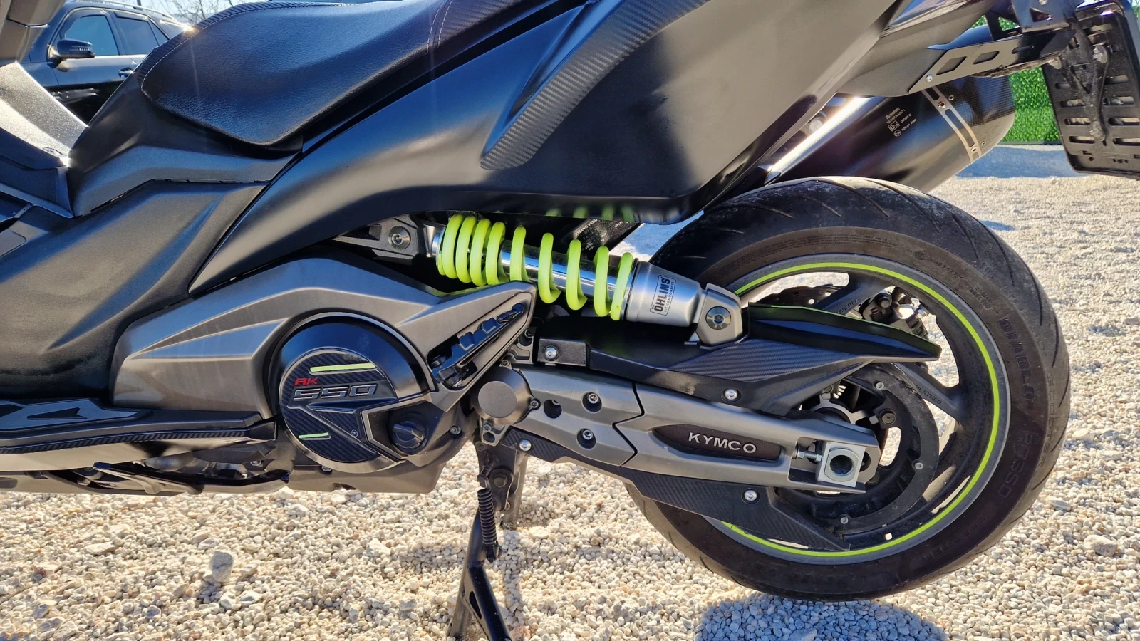 Kymco AK 550 EDITION 1/ACRAPOVIC/OHLINS/12Х.КМ/НОВ/НОВ - изображение 8