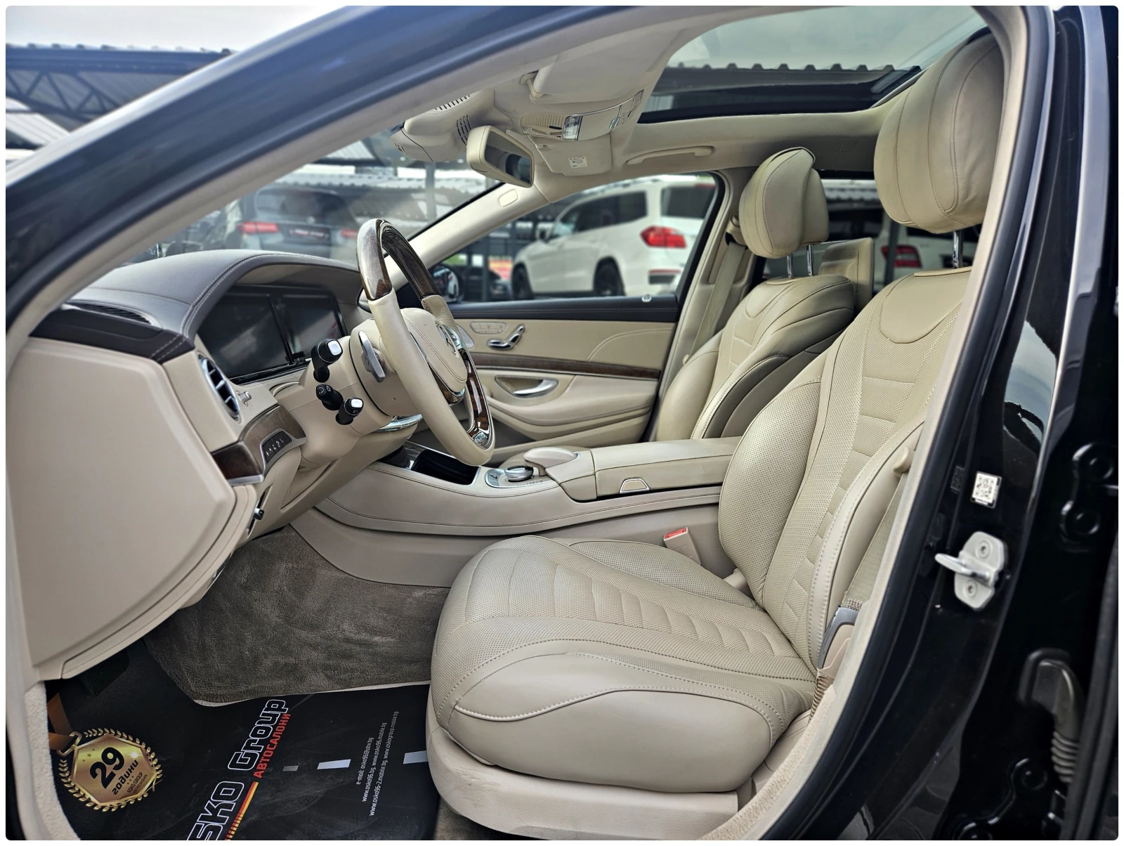 Mercedes-Benz S 350 L/TVx3/DISTR/360CAM/ВАКУМ/МАСАЖ/BURMEST/NIGHT/LIZI - изображение 10