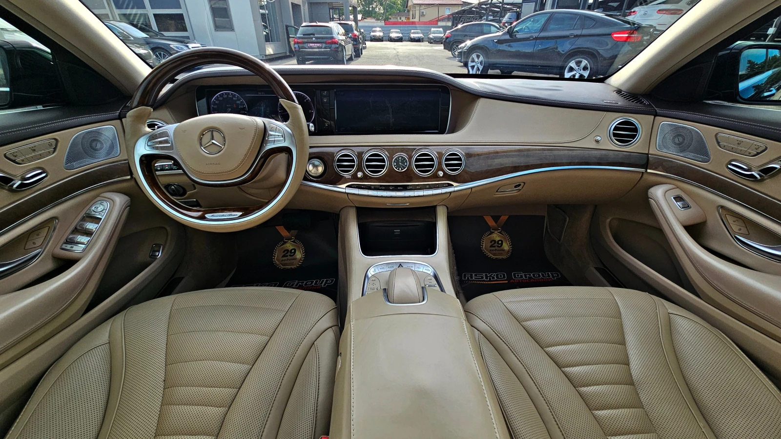 Mercedes-Benz S 350 L/TVx3/DISTR/360CAM/ВАКУМ/МАСАЖ/BURMEST/NIGHT/LIZI - изображение 8
