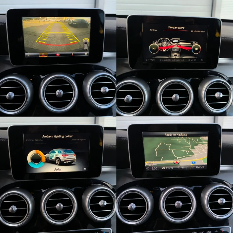 Mercedes-Benz GLC 250 D AMG LINE 4-MATIC 9G ГЕРМАНИЯ , снимка 11 - Автомобили и джипове - 53396117