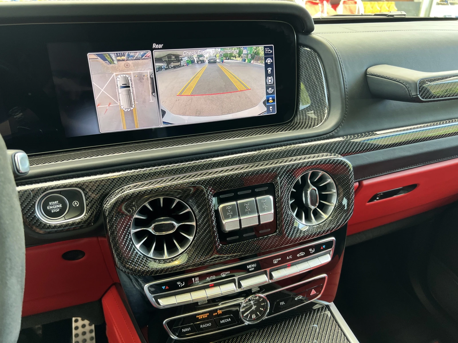 Mercedes-Benz G 63 AMG G800 BRABUS WIDESTAR/FULL CARBON/EXCLUSIV/BURM/360 | Mobile.bg   11