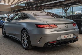 Mercedes-Benz S 63 AMG Coupe/Burmester/AirMatic/HuD/Камера360/53000КМ/4M+, снимка 3