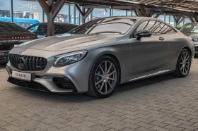 Обява за продажба на Mercedes-Benz S 63 AMG Coupe/Burmester/AirMatic/HuD/Камера360/53000КМ/4M+ ~ 219 900 лв. - изображение 1