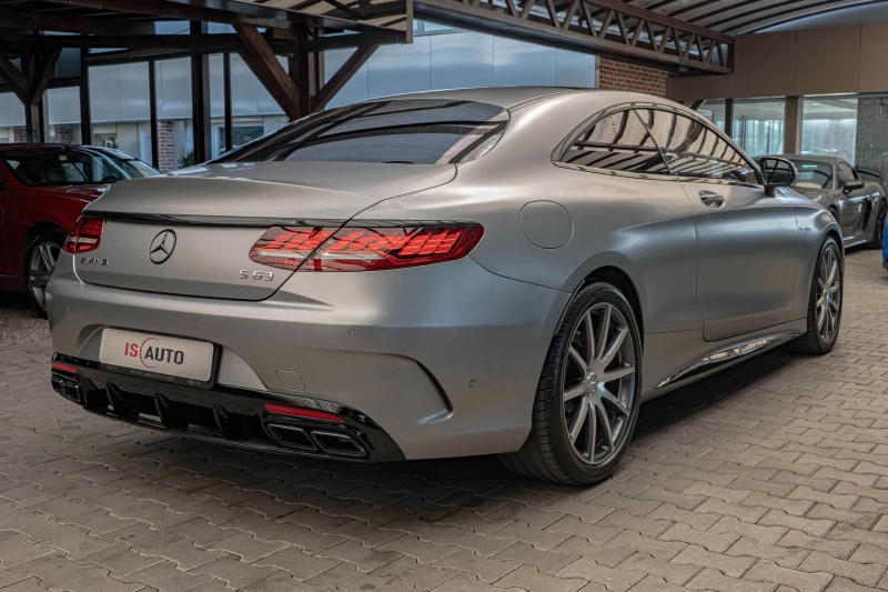 Mercedes-Benz S 63 AMG Coupe/Burmester/AirMatic/HuD/Камера360/53000КМ/4M+, снимка 4 - Автомобили и джипове - 52008022
