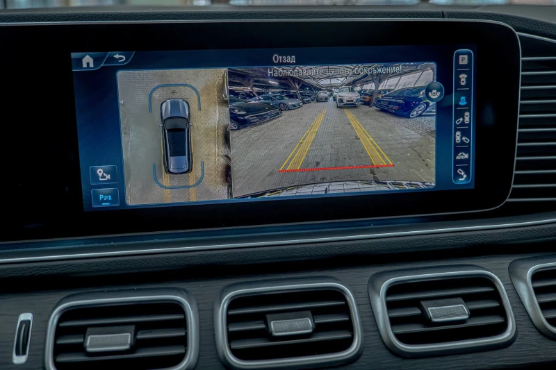 Mercedes-Benz GLS 450 AMG/6+ 1/HuD/Burmester/Обдухване/Камера/Панорама, снимка 12 - Автомобили и джипове - 52712045