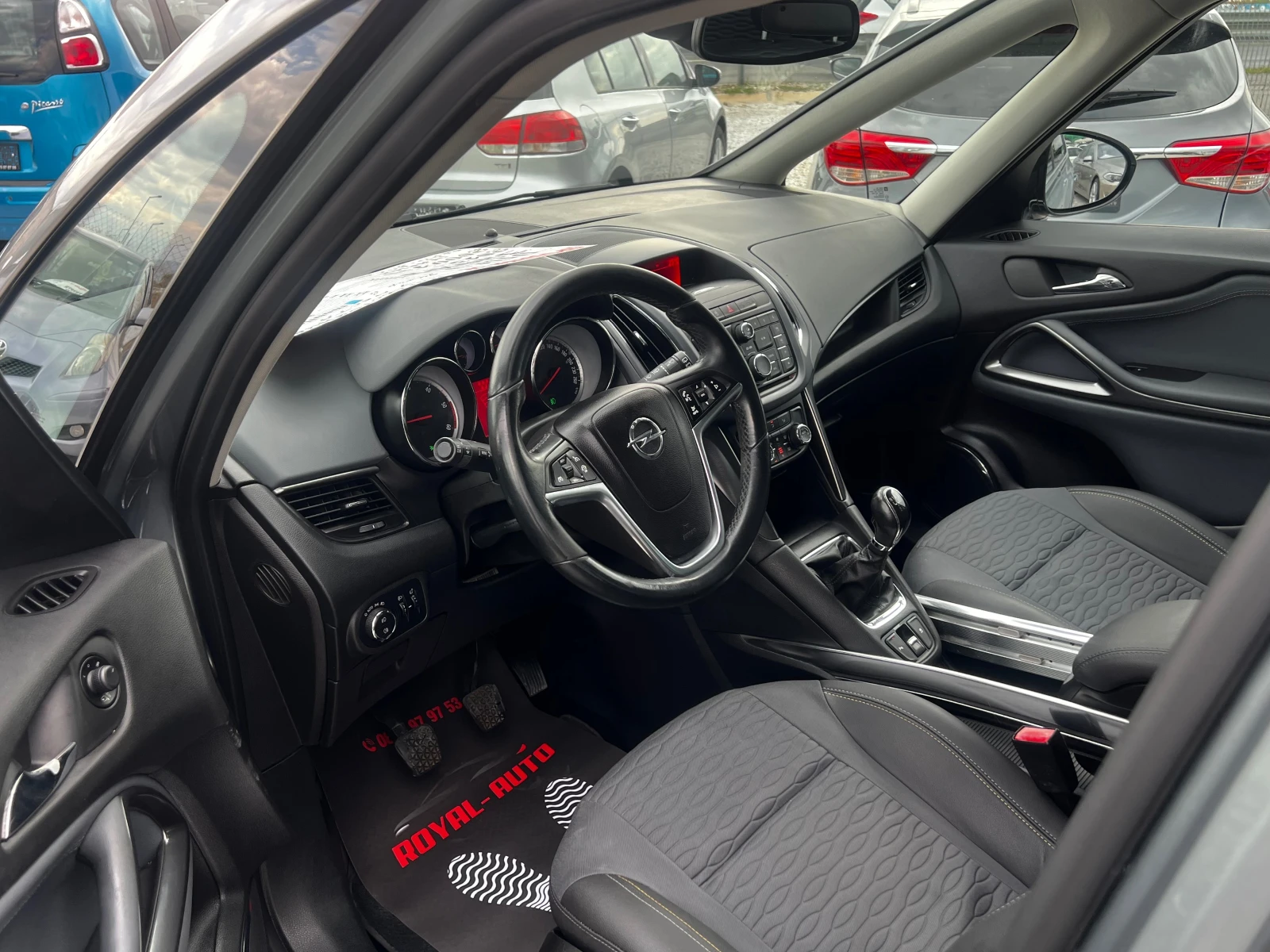 Opel Zafira ЛИЗИНГ-7 МЕСТА-КОЖА-КЛИМАТРОНИК - изображение 7