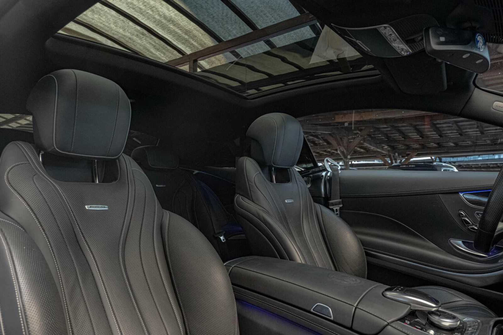 Mercedes-Benz S 63 AMG Coupe/Burmester/AirMatic/HuD/360/53000/4M+ | Mobile.bg   14