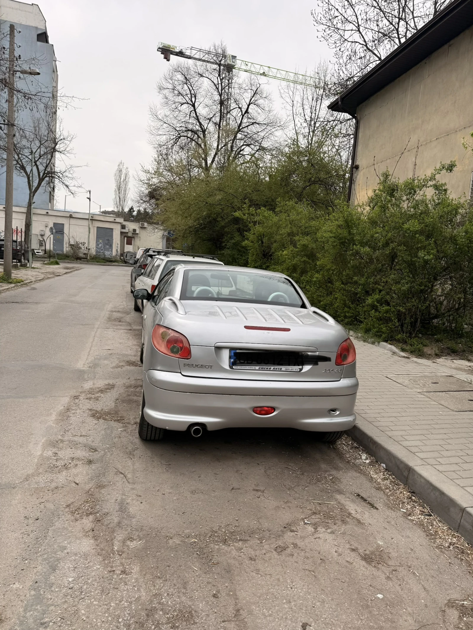 Peugeot 206 cc, снимка 3 - Автомобили и джипове - 54454629