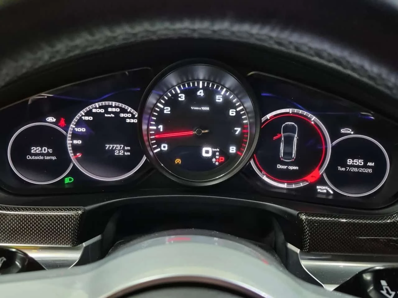 Porsche Panamera * 4S * ЧЕРВЕН САЛОН* ОБДУХВАНЕ* ПАНОРАМА* , снимка 9 - Автомобили и джипове - 55458866
