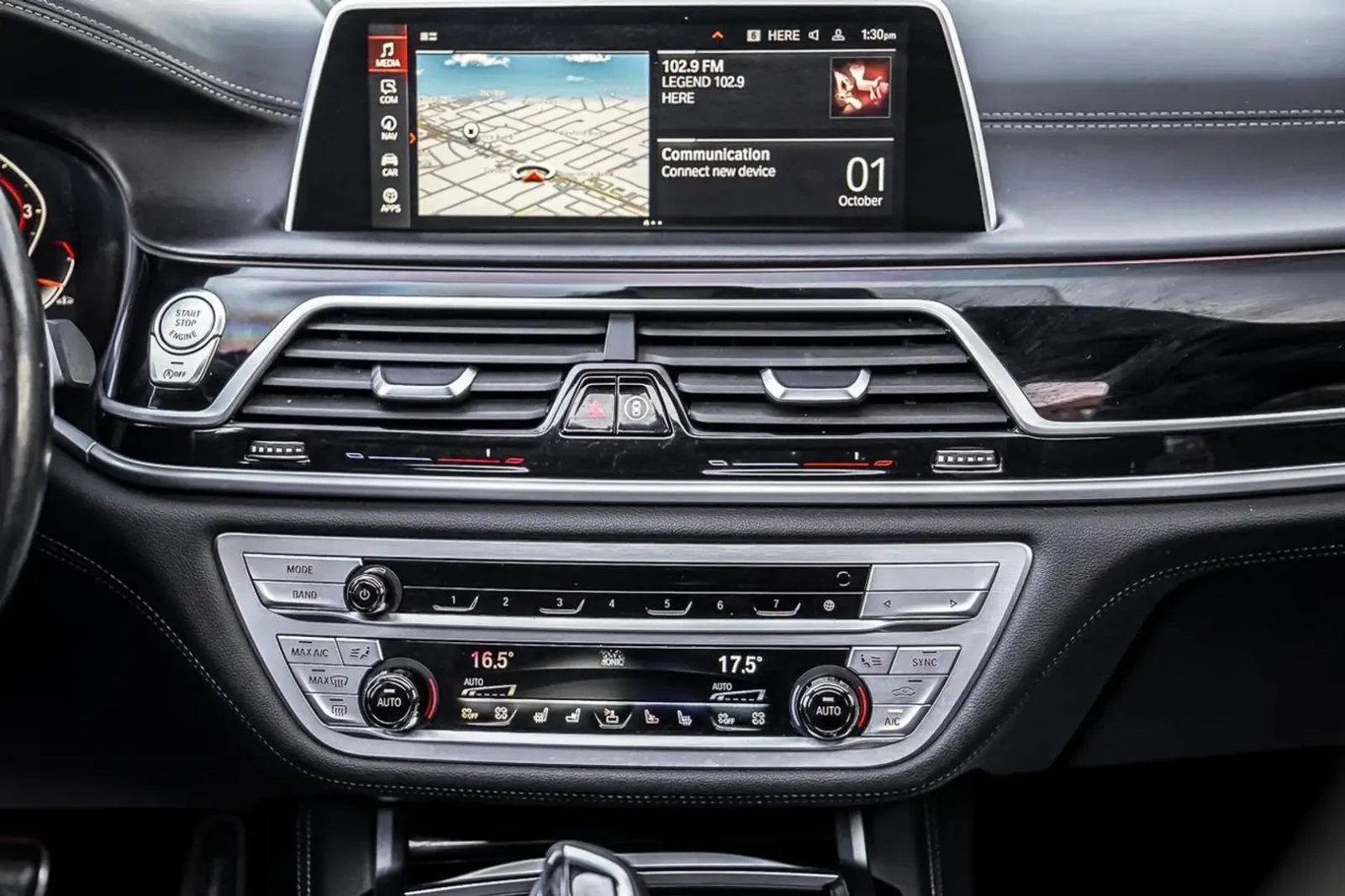 BMW 750 XDRIVE M SPORT+ HEAD UP 360CAM FULL, снимка 11 - Автомобили и джипове - 55640069