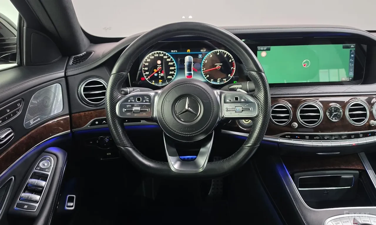 Mercedes-Benz S 560 4 MATIC /BURMESTER /360CAM/ ОБДУХ /HEAD UP/МАСАЖИ, снимка 7 - Автомобили и джипове - 56117968