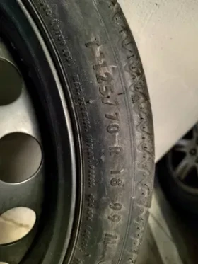 Гуми с джанти Continental 125/70R18, снимка 2 - Гуми и джанти - 53105460