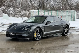 Porsche Taycan TURBO S/CERAMIC/CARBON DESIGN/SPORT CH/BOSE/MATRIX, снимка 3