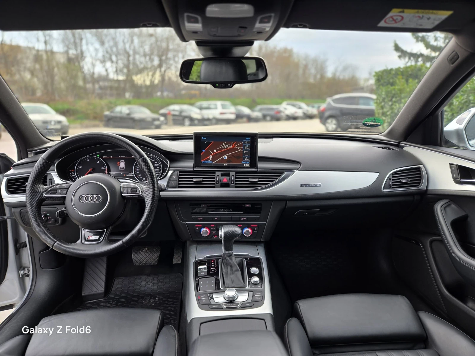 Audi A6 ОБСЛУЖЕНА!Full LED, 3xS-Line, BOSE, печка, история, снимка 6 - Автомобили и джипове - 53998751