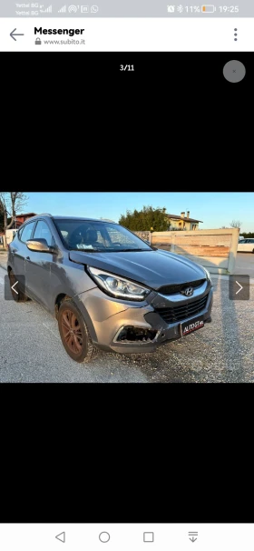 Hyundai IX35 1.6 gdi - 12500 лв. - 81478494 | Car24.bg