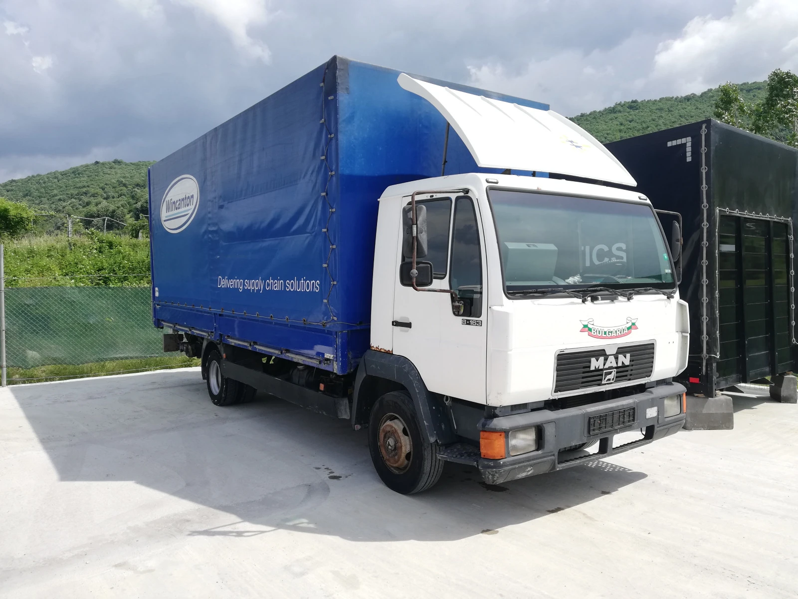 Man 8.163 на части, снимка 1