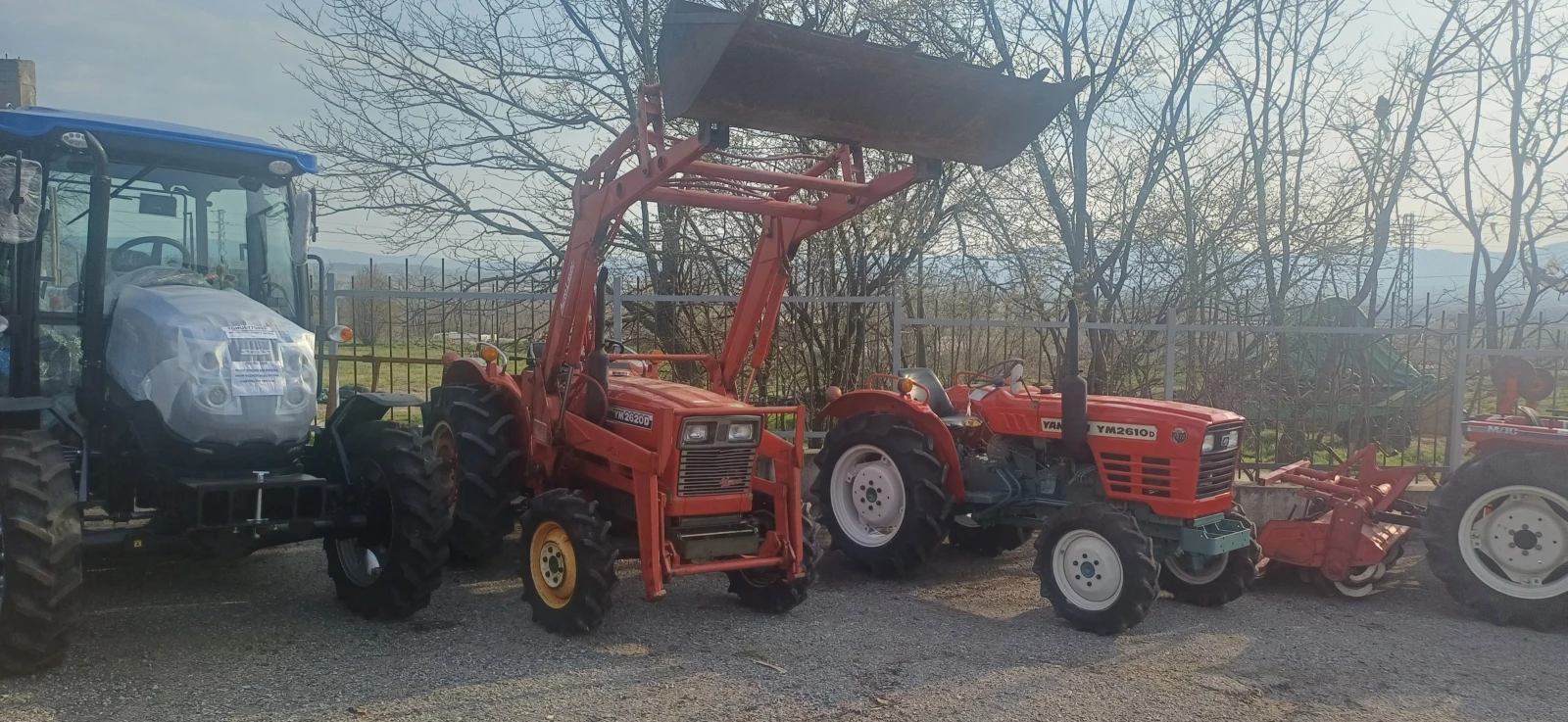 Трактор Yanmar YM2620D, снимка 2 - Селскостопанска техника - 53894369