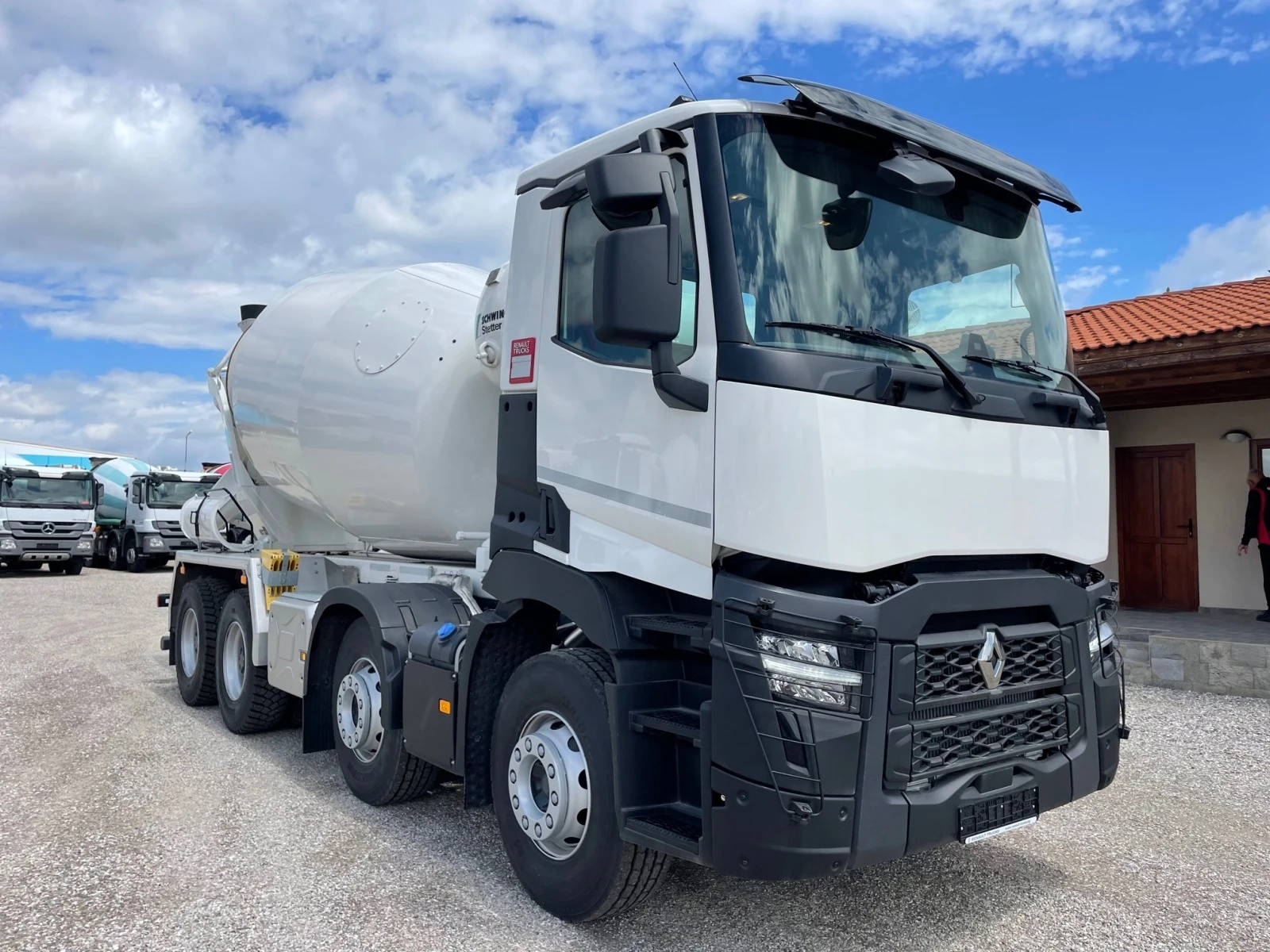 Бетон миксер Renault STETTER 10M3 | Mobile.bg — изображение 1