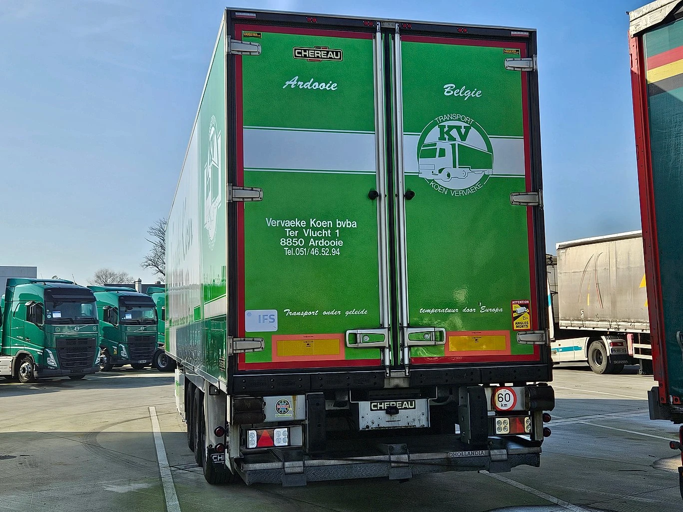 Полуремарке Chereau CSD3 - БИ ТЕМПЕРАТУРНО, снимка 2 - Ремаркета - 53931348