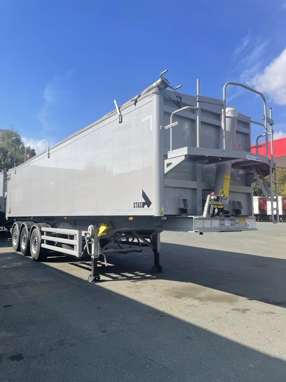 Полуремарке Stas С300ЦХ, снимка 10 - Ремаркета - 56579030