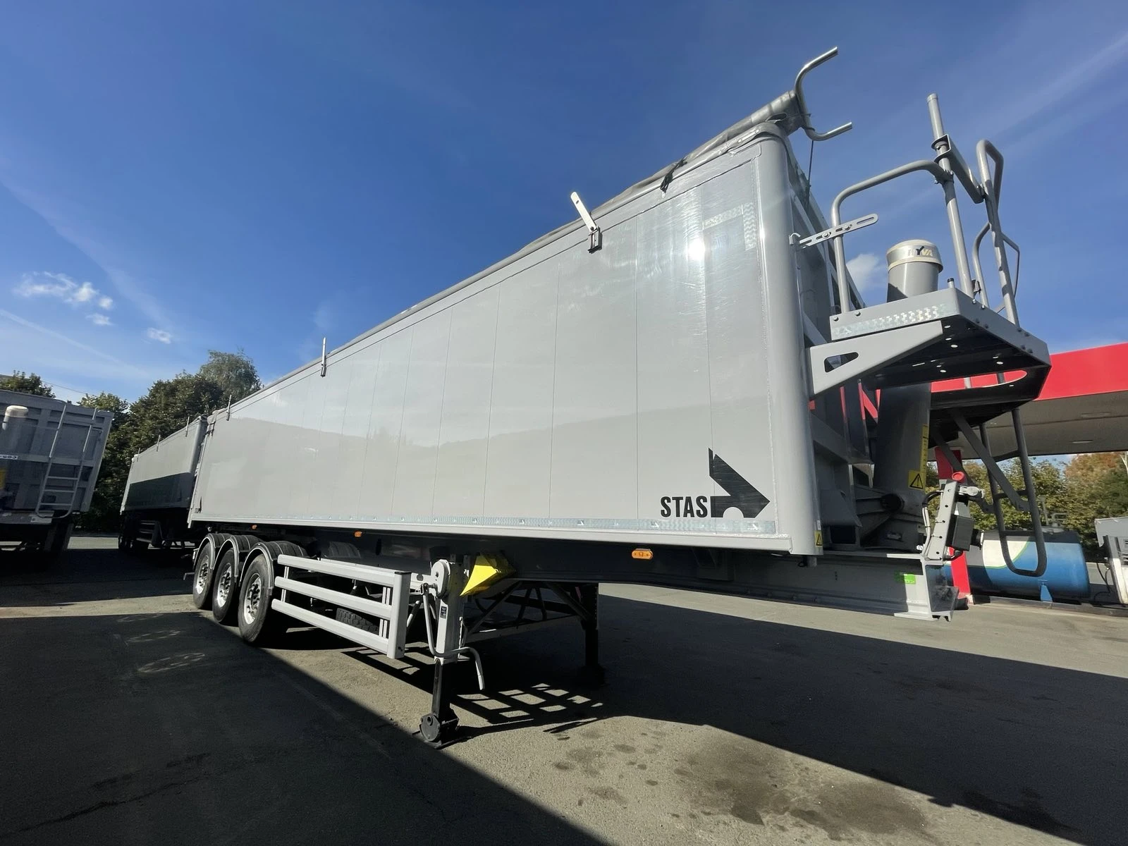 Полуремарке Stas С300ЦХ, снимка 9 - Ремаркета - 56579030