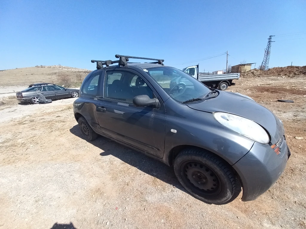 Предно дясно стъкло Нисан Микра 2врати (к)