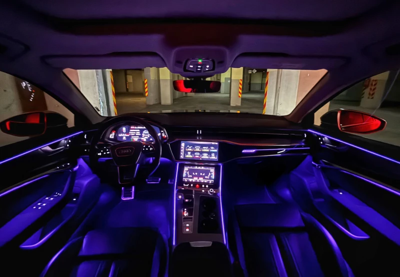 Audi S6 3.0TDI/B&O/SoftClose/360/Въздух /Matrix/411к.с, снимка 13 - Автомобили и джипове - 52012920