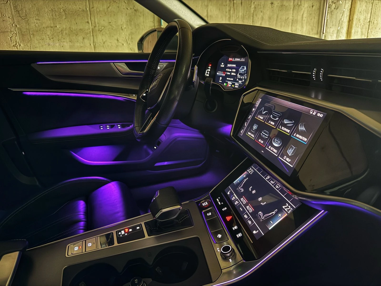 Audi S6 3.0TDI/B&O/SoftClose/360/Въздух /Matrix/411к.с - изображение 8