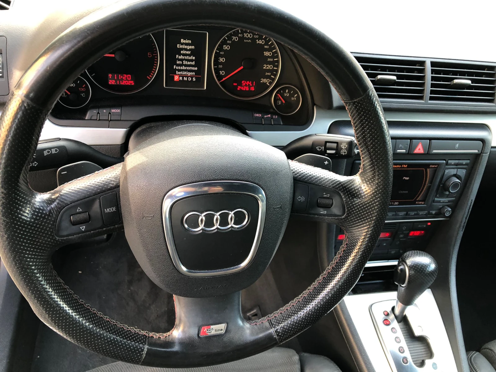 Audi A4 S-Line Quatrro - регистрирана, Каско, ГО, Винетка - изображение 8