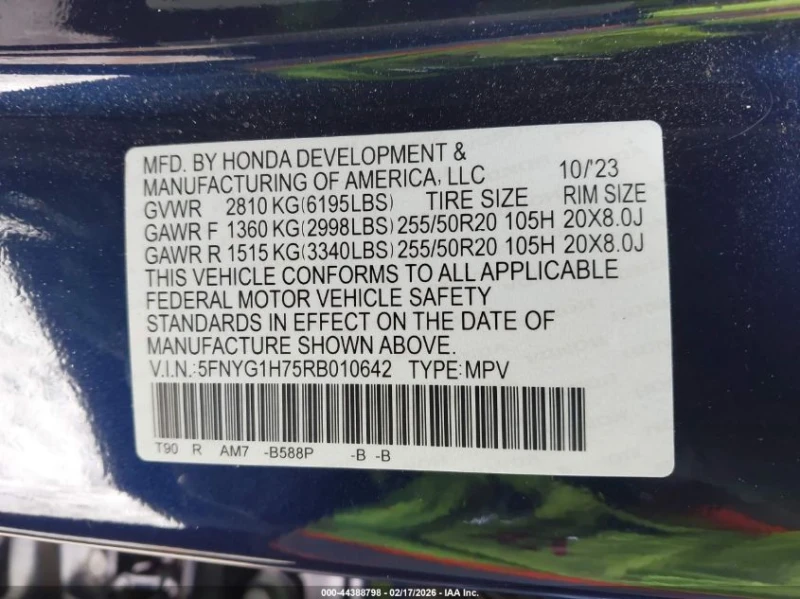 Honda Pilot 3.5l Touring, снимка 9 - Автомобили и джипове - 53570799