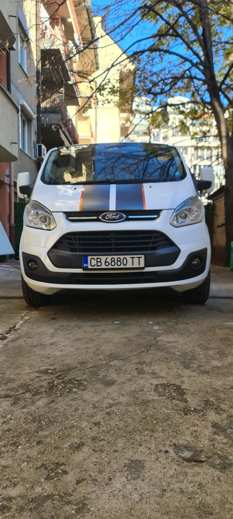 Ford Transit Custom, снимка 4 - Бусове и автобуси - 48086937